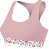 Brassière Femme FLEUR Rose et Pâle