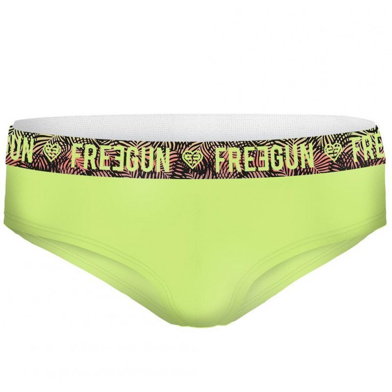 FREEGUN Shorty Femme Coton bio FOUGERE Vert