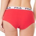 FILA Boxer Femme Coton CEINT Rouge