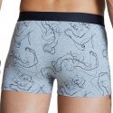 AUBADEMEN 2 Boxers Homme Coton Modal DUO LOVE Souris Bordeaux