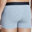 AUBADEMEN Lot de 2 Boxers Homme Coton Modal DUO NESK Noir Souris