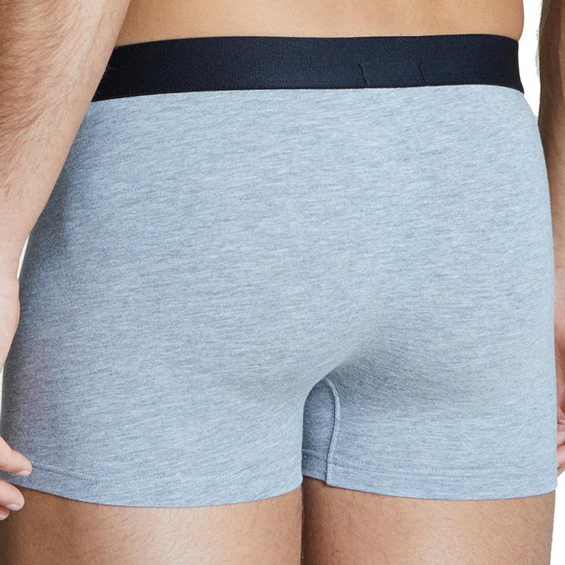 LOT DE 2 Boxer Sous-vêtements Homme DUO Noir et Souris