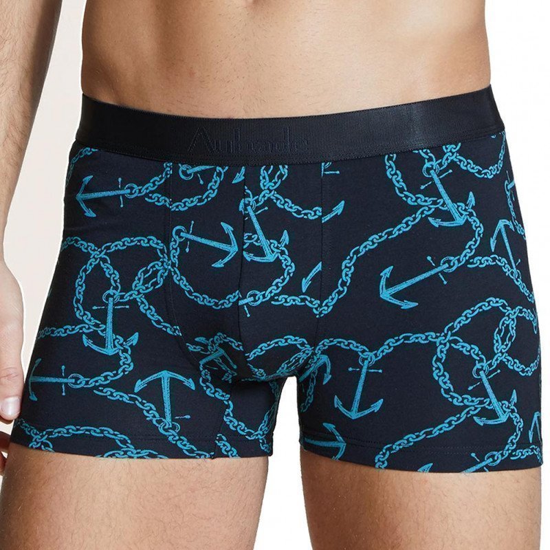 Boxer Homme ANCHOR Bleu et Marine