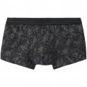 Shorty Homme TATTOO FLOWER Gris et Noir