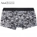 Shorty Homme WHITEORNAMENT Blanc et Noir