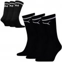 PUMA 3 paires Chaussettes Mixte DUOSPORT Noir OLYMPIQUE MARSEILLE
