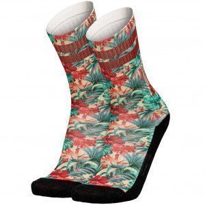 PULL IN Chaussettes Homme Microcoton REDPALMS Vert Rouge
