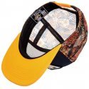 PULL IN Casquette Homme Microfibre GOLDPALM Jaune Bleu