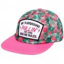 PULL IN Casquette Homme Microfibre SANDIA Rose