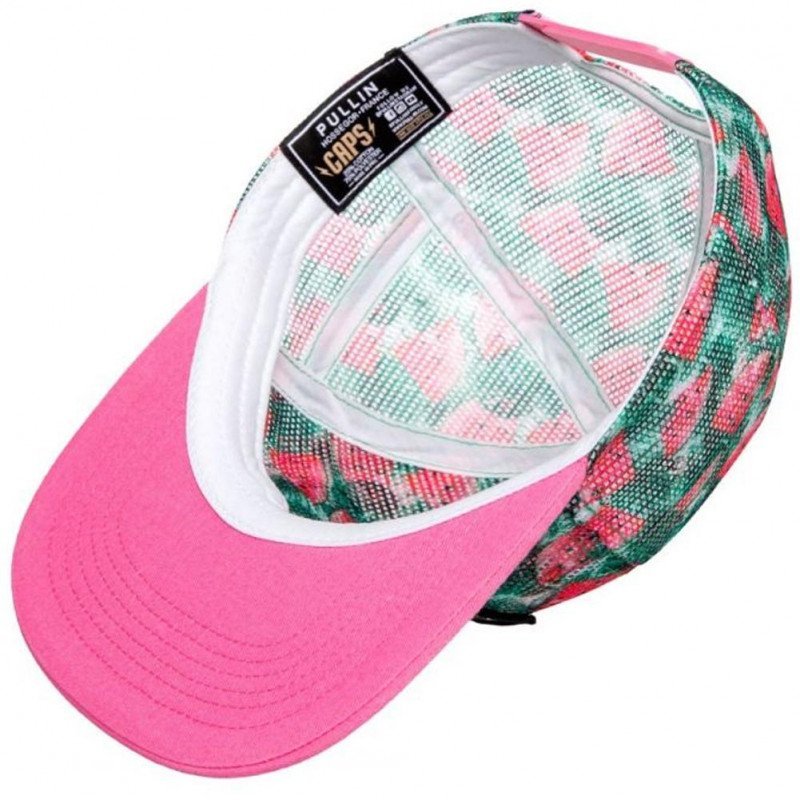 PULL IN Casquette Homme Microfibre SANDIA Rose