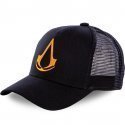 FREEGUN Casquette Homme MicroCoton CASASS Noir Orange ASSASSIN'S CREED