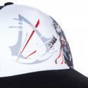 FREEGUN Casquette Homme Coton CASAS1 Blanc Noir ASSASSIN'S CREED