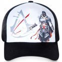 FREEGUN Casquette Homme MicroCoton CASAS1 Blanc Noir ASSASSIN'S CREED