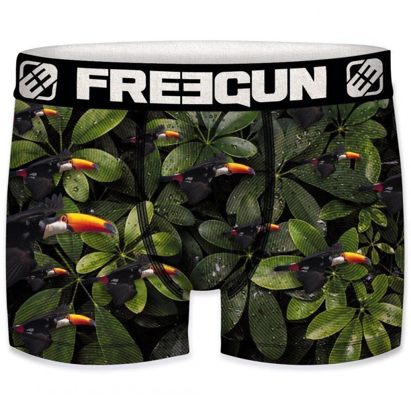 Boxer Homme END Vert et Noir