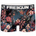 FREEGUN Boxer Homme Microfibre WER Bleu Rose PREMIUM