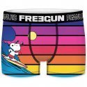 FREEGUN Boxer Homme Microfibre RAI Multicolore SNOOPY