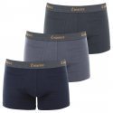 EMINENCE Lot de 3 Boxers Homme Coton Bio SELECTION Marine Gris Anthracite