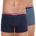 EMINENCE 2 Boxers Homme Coton NOUVELLE VAGUE Marine Artichaud