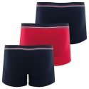 LOT DE 3 Boxer Sous-vêtements Homme COCORICOOL Rouge et Marine