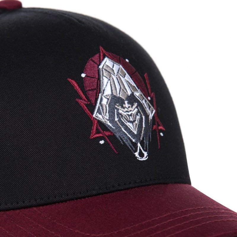 FREEGUN Casquette Homme CASAS1 Noir Bordeaux ASSASSIN'S CREED