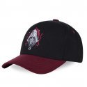 FREEGUN Casquette Homme Coton CASAS1 Noir Bordeaux ASSASSIN'S CREED