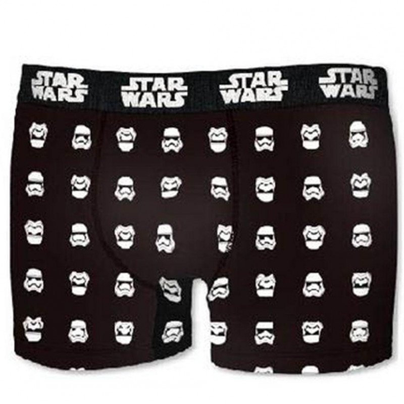 STAR WARS Boxer Garçon Coton ASS Noir Blanc