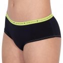 ATHENA 2 Boxers Fille Microfibre recyclée DUOGIRL Noir Blanc