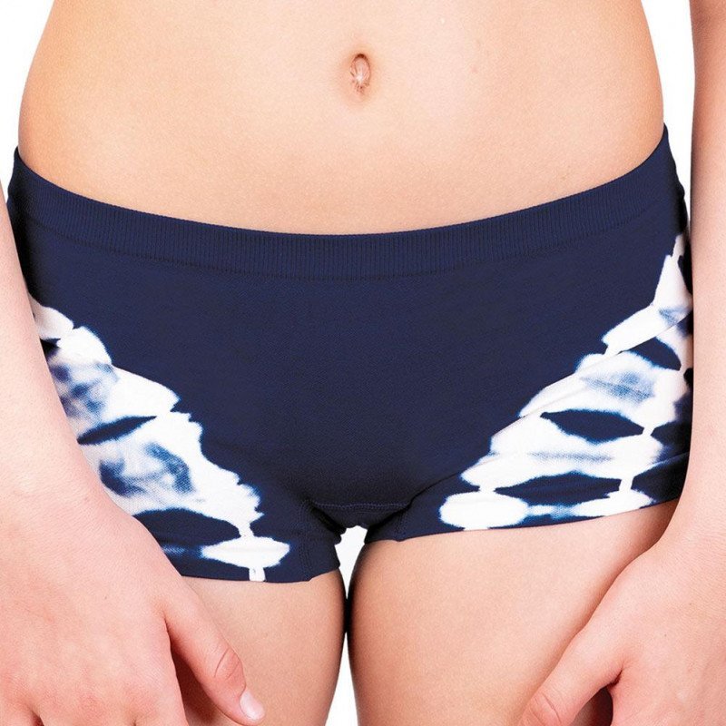 ATHENA Lot de 2 Boxers Fille Microfibre TYE&DIE Bleu