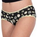 ATHENA Lot de 3 Boxers Fille Coton CACTUS Noir Gris Jaune