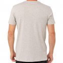 PULL IN T-shirt Col rond Homme Coton NUGGET Gris chiné