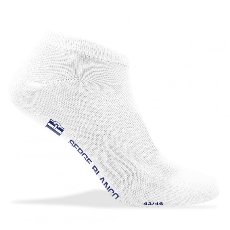 LOT DE 3 Socquettes Chaussettes Homme ASS2 Noir et Blanc