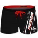 Maillot de bain Homme MOUASS1 Noir et Rouge