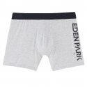 EDEN PARK Boxer Homme Coton INSCUIS Souris Chiné