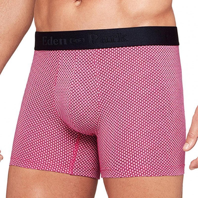 EDEN PARK Boxer Homme Coton MOSAIK Tulipe