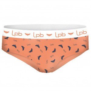 LES PETITES BOMBES Shorty Fille Coton ASS2 Orange Marine