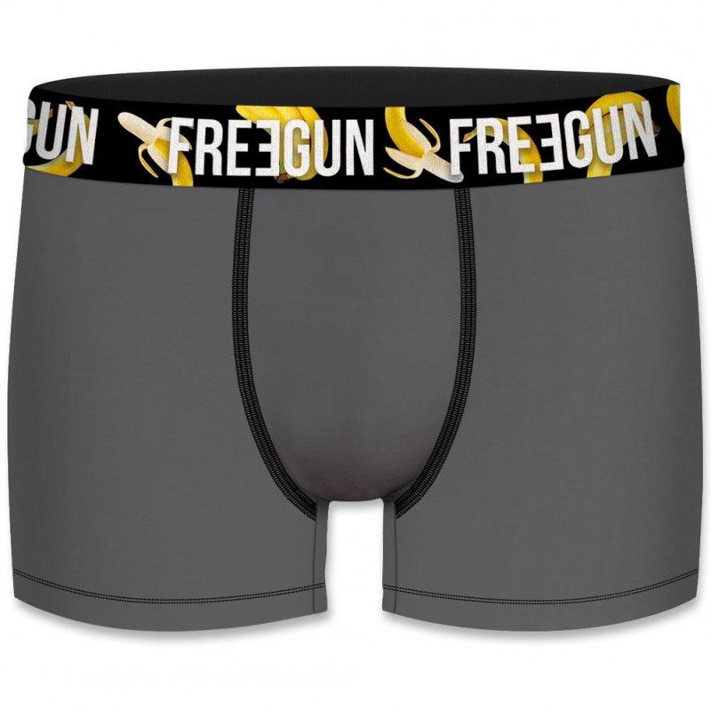 Boxer Garçon BCBASS3 Gris et Jaune