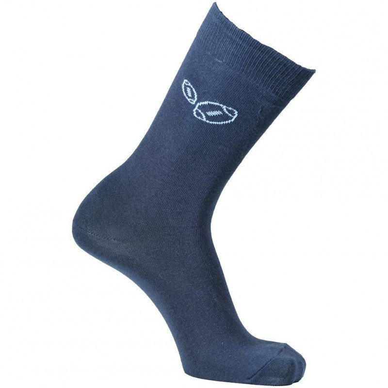 LES LIMOUSINES Chaussettes Homme Coton UNIRUGBY Marine