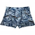 Boxer Homme DOLLAR Gris et Vert