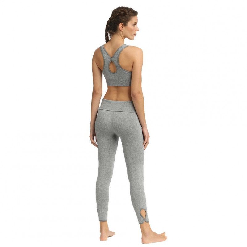 DIM Brassière coquée Femme AMPLIFORSANSCOUTURE Impact modéré Gris