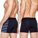 EDEN PARK Lot de 2 Boxers Homme Coton DUOSTRIPE Coast Marine