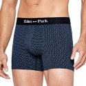 Boxer Homme QUADRILOGO Noir et Bleu