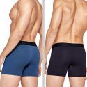 EDEN PARK Lot de 2 Boxers Homme Coton DUOCEINTFLOTS Bridge Marine