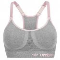 UMBRO Brassière coquée Femme Microfibre BRAS Gris Rose