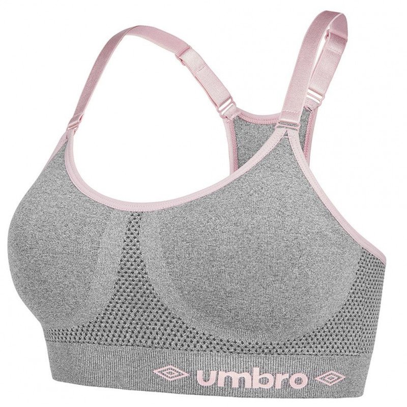 Brassière Femme BRAS Gris et Rose