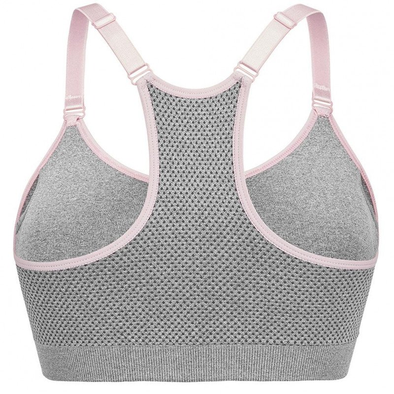 Brassière Femme BRAS Gris et Rose