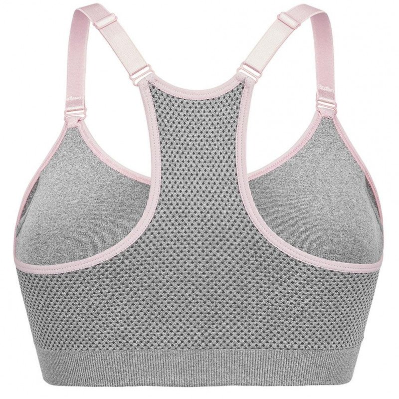 UMBRO Brassière coquée Femme Microfibre BRAS Gris Rose