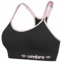 UMBRO Brassière coquée Femme Microfibre BRAS Noir Rose