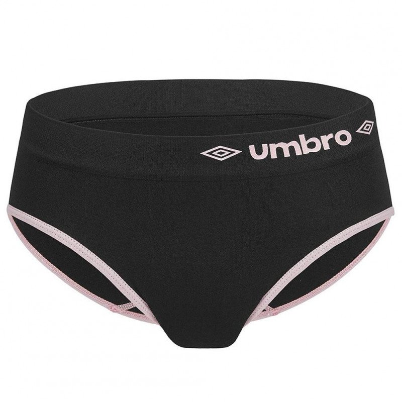 UMBRO Shorty Femme Microfibre SLIS Noir Rose