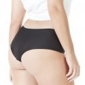 LADY PERFECT Boxer Femme Microfibre INVISIBLE Noir