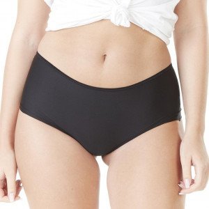 LADY PERFECT Boxer Femme Microfibre INVISIBLE Noir